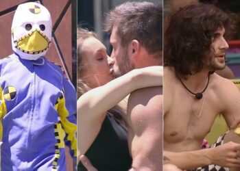 Carla Diaz volta à casa do ‘BBB21’, se declara para Arthur e entrega banana a Fiuk