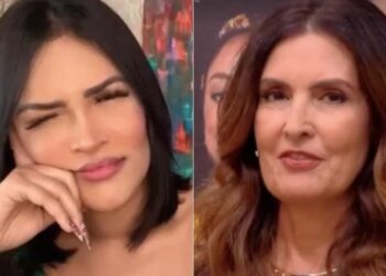 Fátima Bernardes é criticada por rir de briga entre Flay e Rafa Kalimann