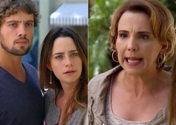 Eva tem siricutico ao ver Ana voltar para os braços de Rodrigo em ‘A Vida da Gente’