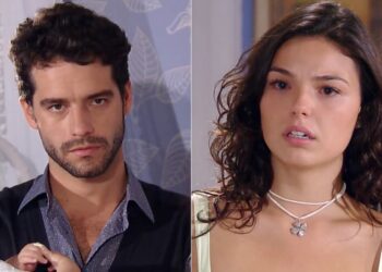 Em ‘Ti-ti-ti’, Renato descobre que é pai do filho de Marcela e volta ao Brasil para tocar o terror