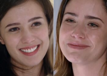 Em ‘A Vida da Gente’, Júlia ajuda a selar a paz entre Ana e Manu: ‘Me dá um abraço’