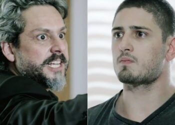 José Alfredo desmascara João Lucas na frente de toda família em ‘Império’