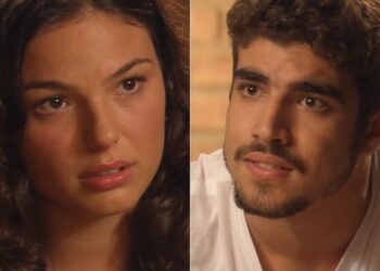 Edgar deixa Marcela encurralada em jantar romântico: ‘Você transou com Renato?’