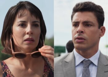 Em ‘Um Lugar ao Sol’, Christian e Lara têm reencontro tenso: ‘Não valia nada’