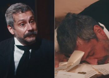 Tonico expõe caso de Pedro e Luísa e vira saco de pancadas em ‘Nos Tempos do Imperador’