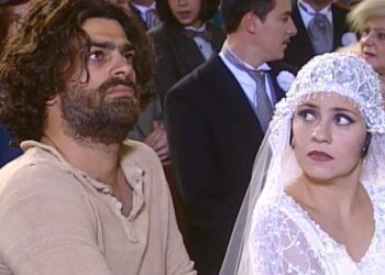 Petruchio e Catarina se casam e fazendeiro traça vingança em ‘O Cravo e a Rosa’