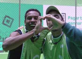 Paulo André e Pedro Scooby vencem Prova do Líder após sete horas de resistência