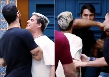 Shay e Tiago Ramos são expulsos após briga violenta em A Fazenda; veja o vídeo