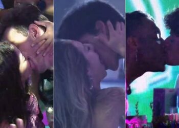 Primeira festa do BBB 23 tem clima de pegação: 3 casais se beijam e sister dá fora em brother