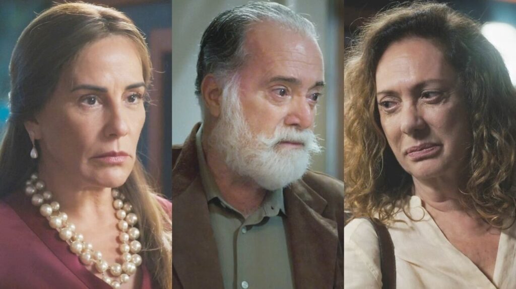 Irene tira máscara de Agatha em Terra e Paixão