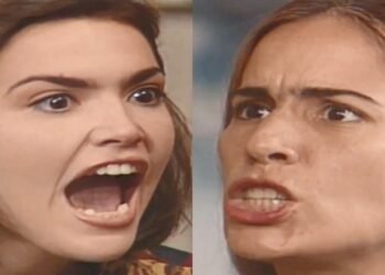 Ruth estapeia cara de Andréa e Marcos percebe vacilo da farsa