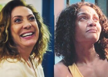 Agatha cria cena de assassinato e joga Aline atrás das grades: ‘Presa em flagrante’