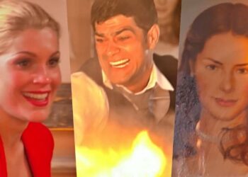 Veja a cena | Cristina surta e incendeia ateliê com Rafael dentro: ‘Vou acabar com tudo!’