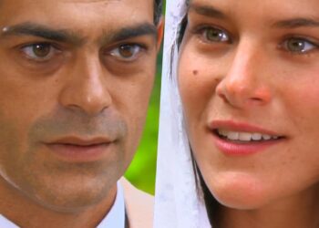 Rafael e Serena se casam em um lugar especial e têm primeira noite de amor