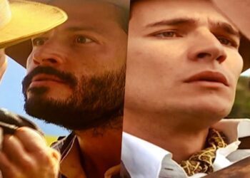 Veja a cena | Tobias descobre romance de Zuca e Luís Jerônimo e puxa revólver em acerto de contas