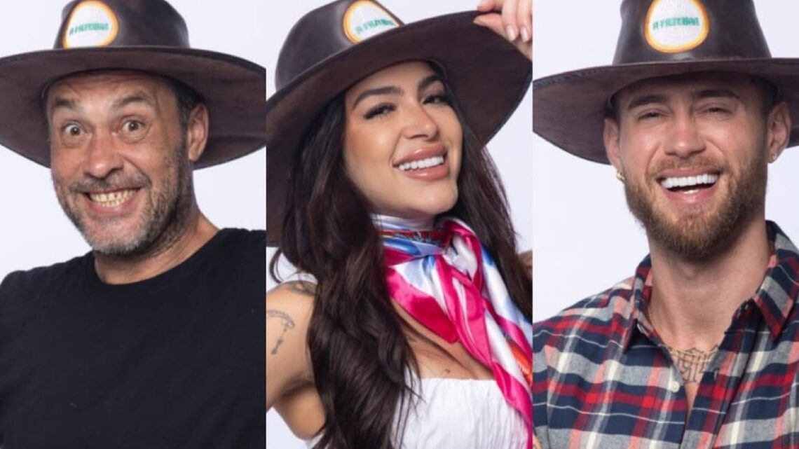 Saiba como será a Prova do Fazendeiro disputada por Juninho, Luana e Yuri em A Fazenda