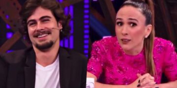Tatá Werneck coloca Rafael Vitti na máquina da verdade e questiona: ‘Você já me traiu?’