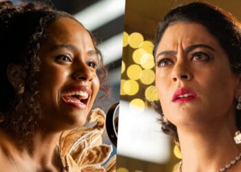 Em concurso, Beatriz expõe podres de vilões e revela que é filha de Clarice