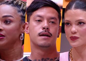 Enquete BBB 25 | Aline, Gabriel e Vitória se enfrentam no quarto paredão